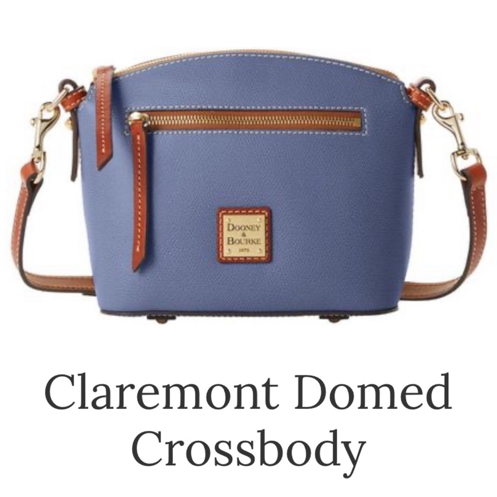 NEW! Dooney & Bourke Claremont Domed Crossbody - Picture 8 of 12
